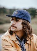 Navy - Organic Cord Camper Cap