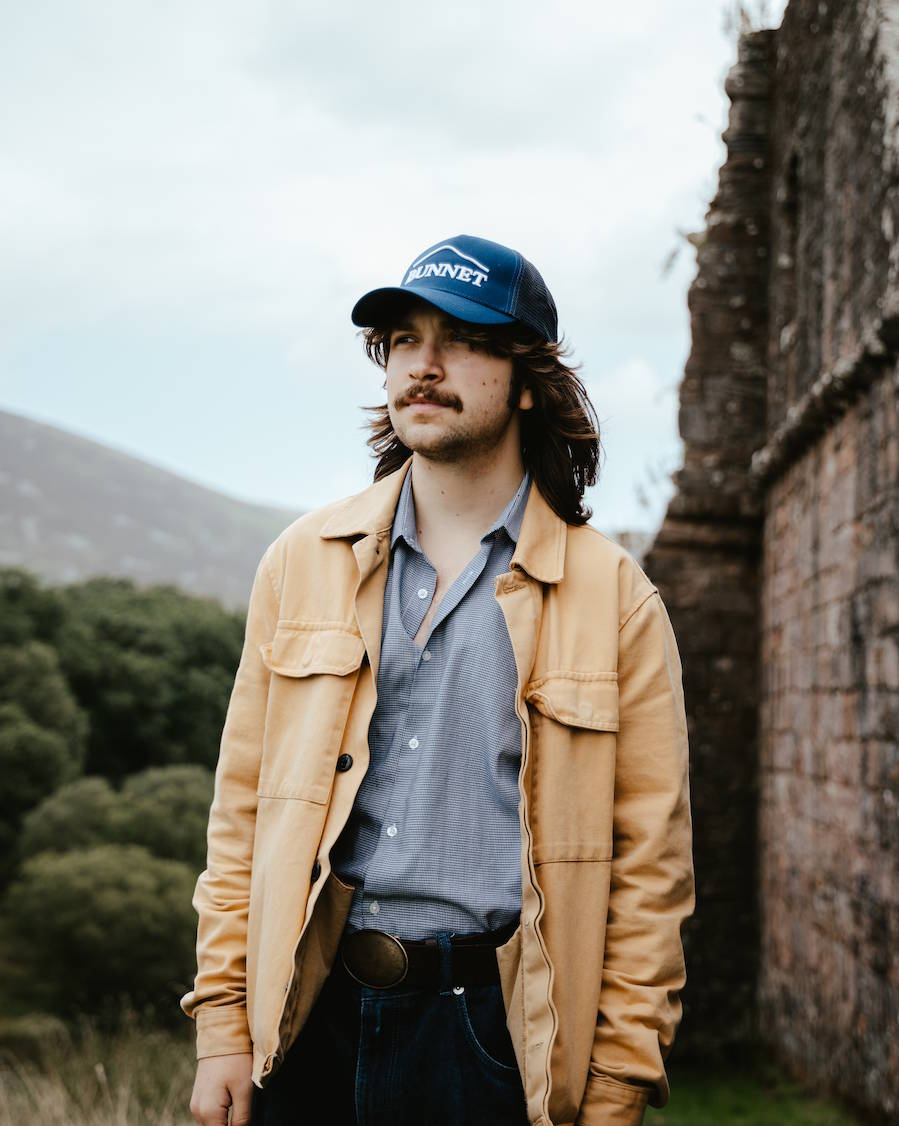 Navy and White Trucker Cap