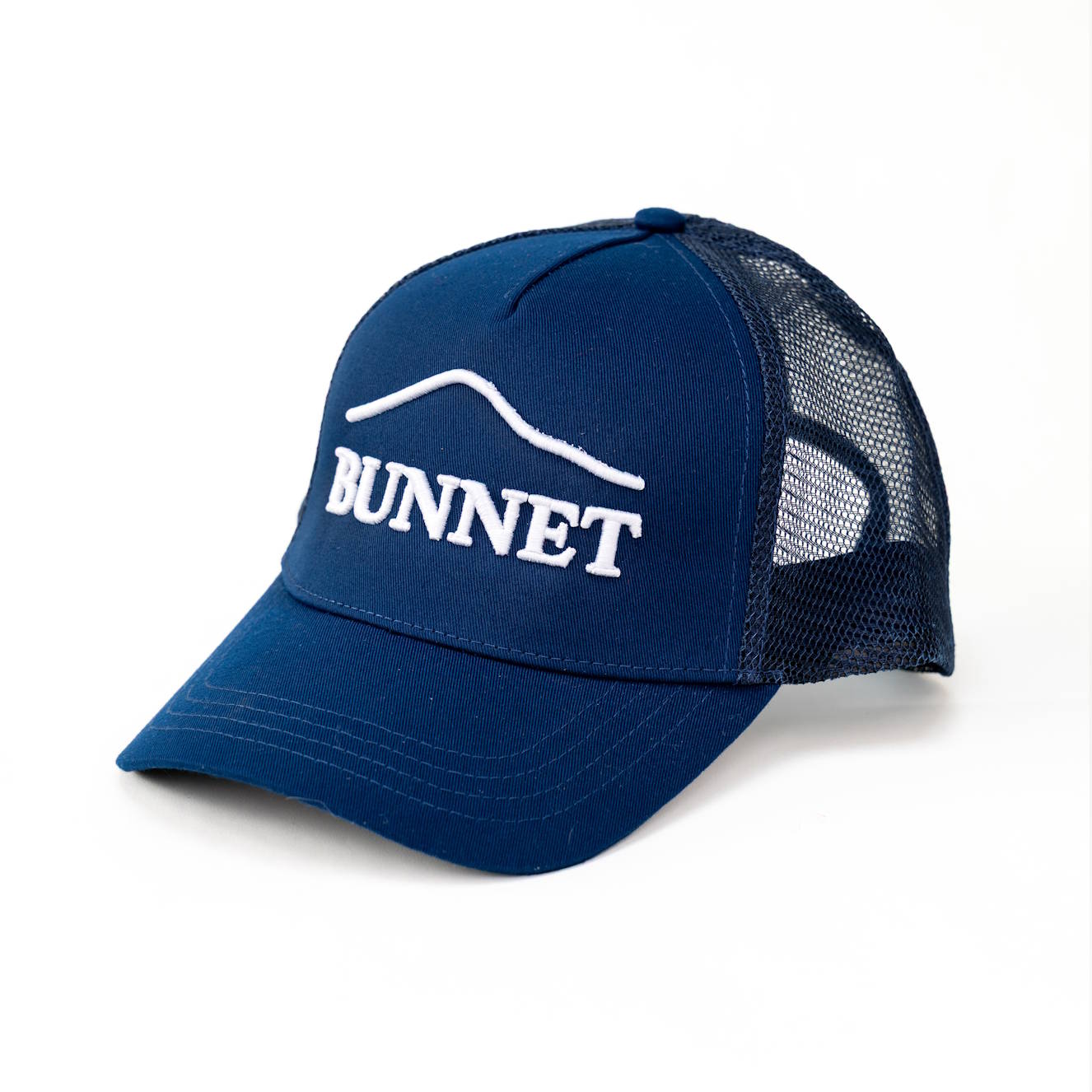 Navy and White Trucker Cap