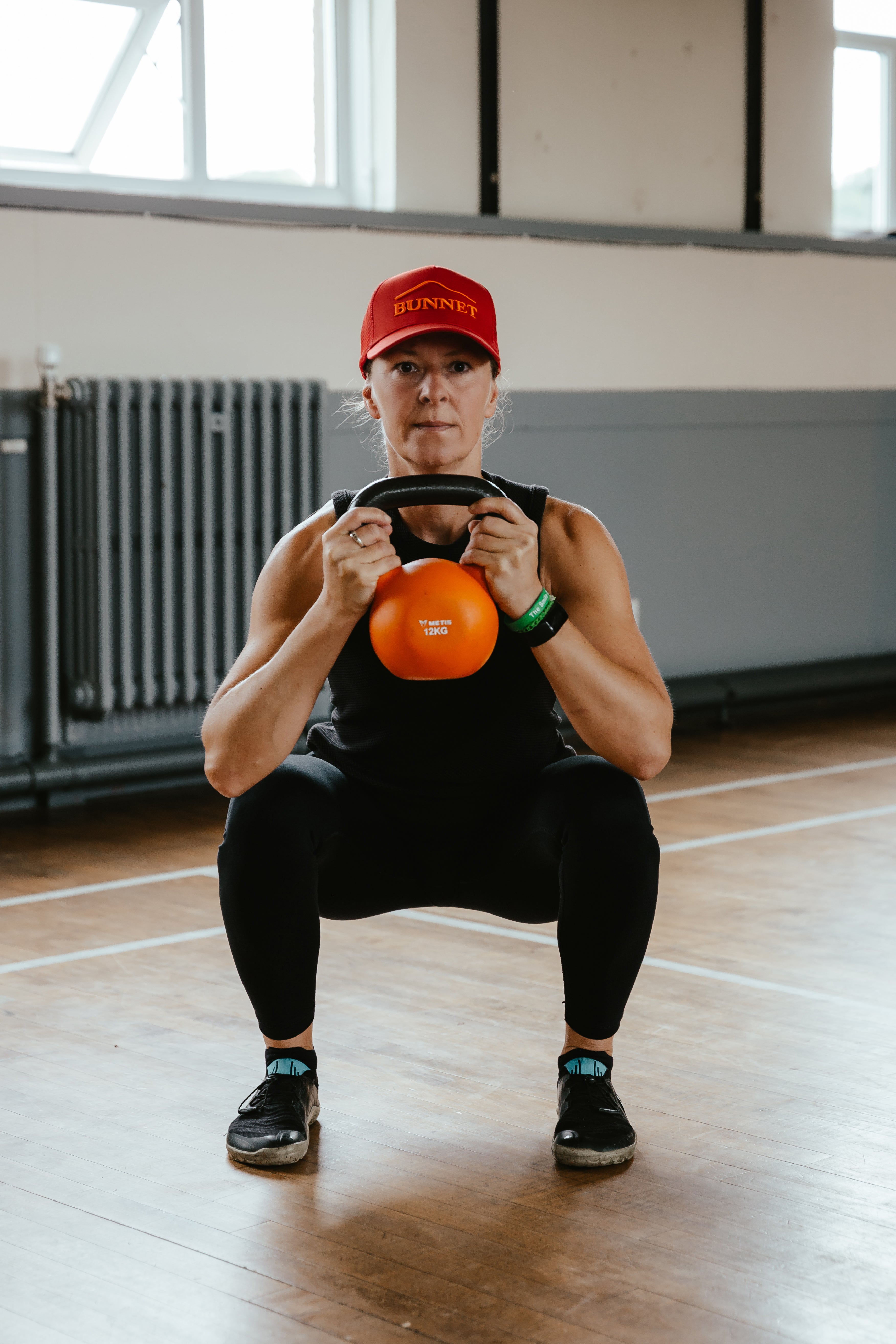 Red and Orange Trucker Cap