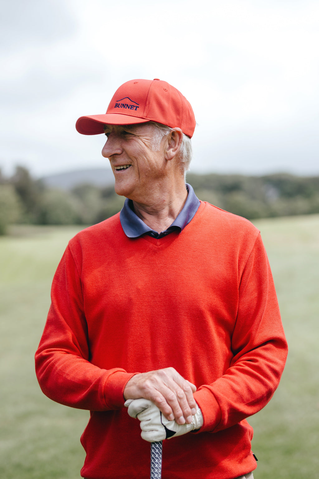 Red and Navy Baseball Cap