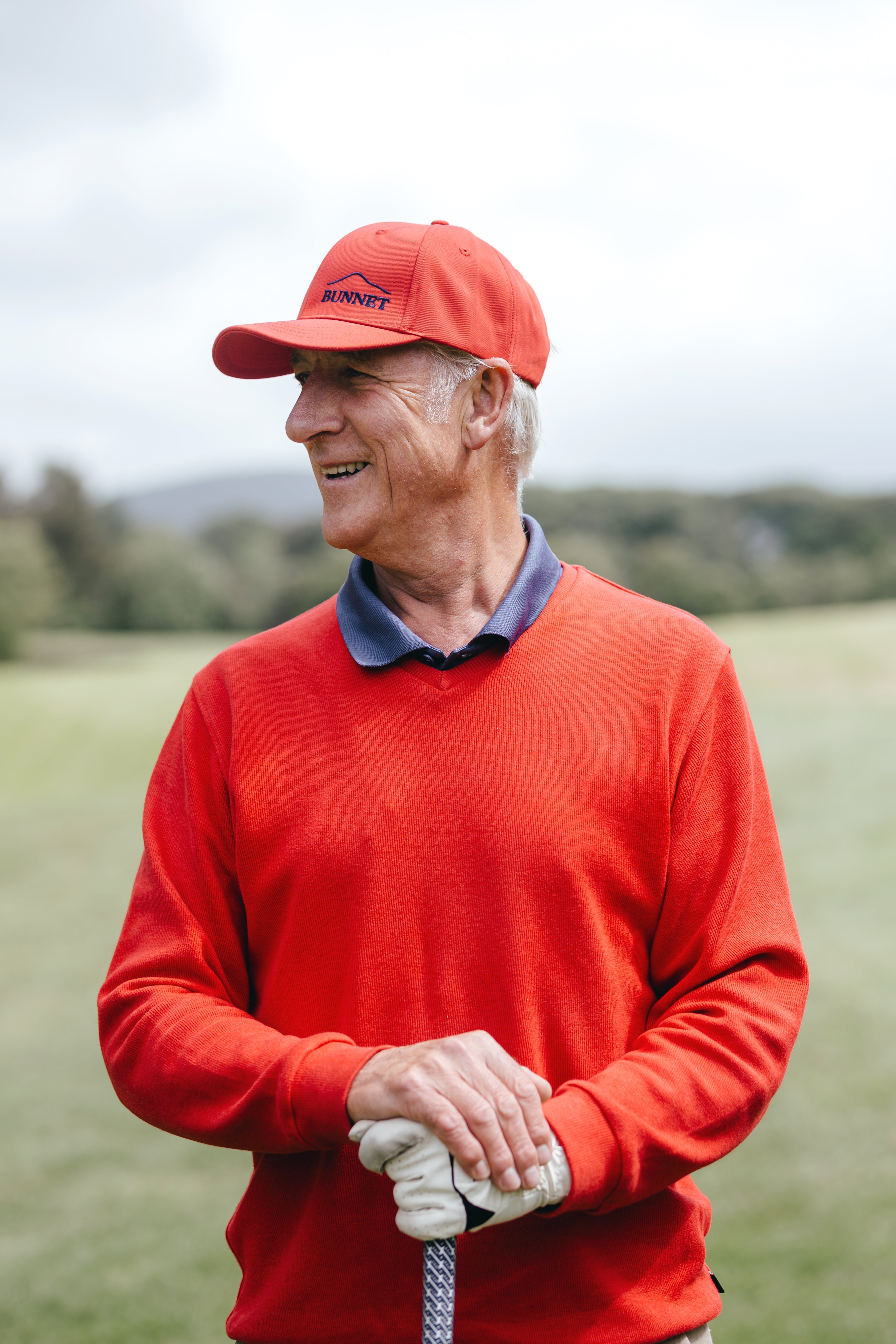 Red and Navy Baseball Cap