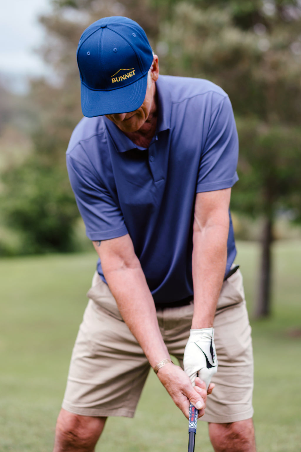 Navy and Yellow Baseball Cap