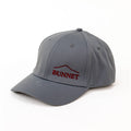 Grey and Oxblood Baseball Cap