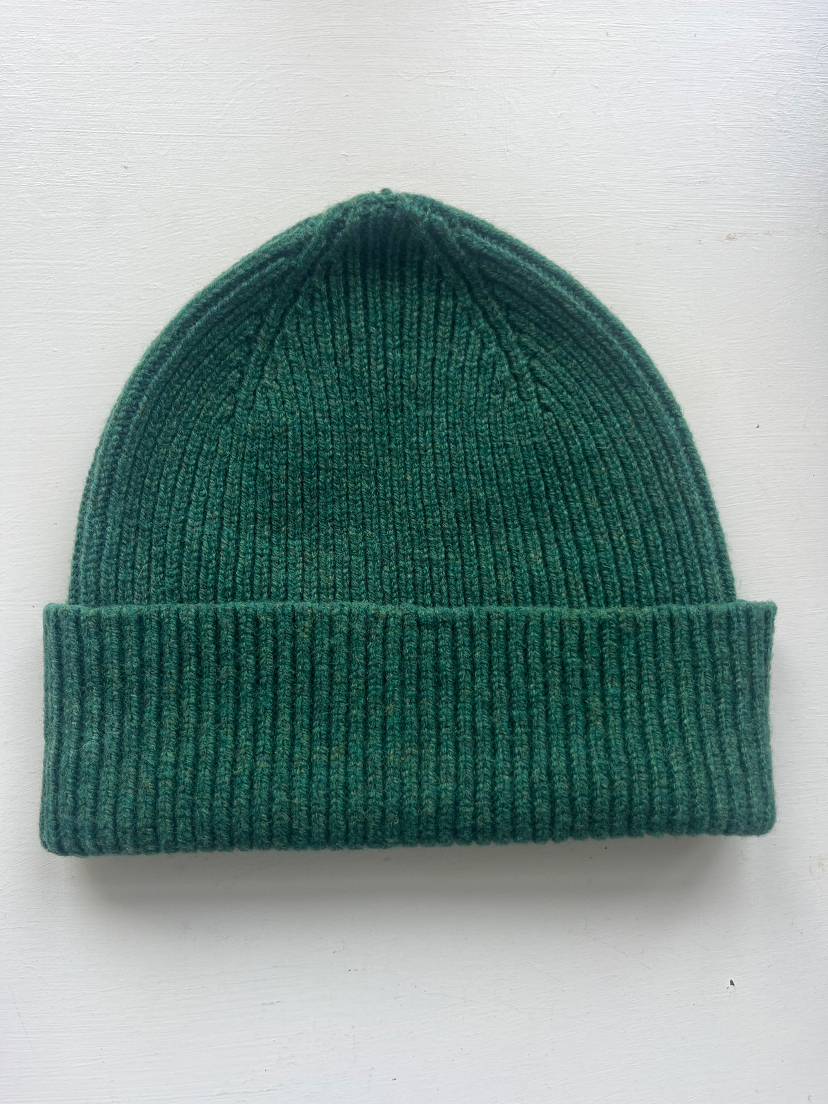 Moss Green - Lambswool Beanie