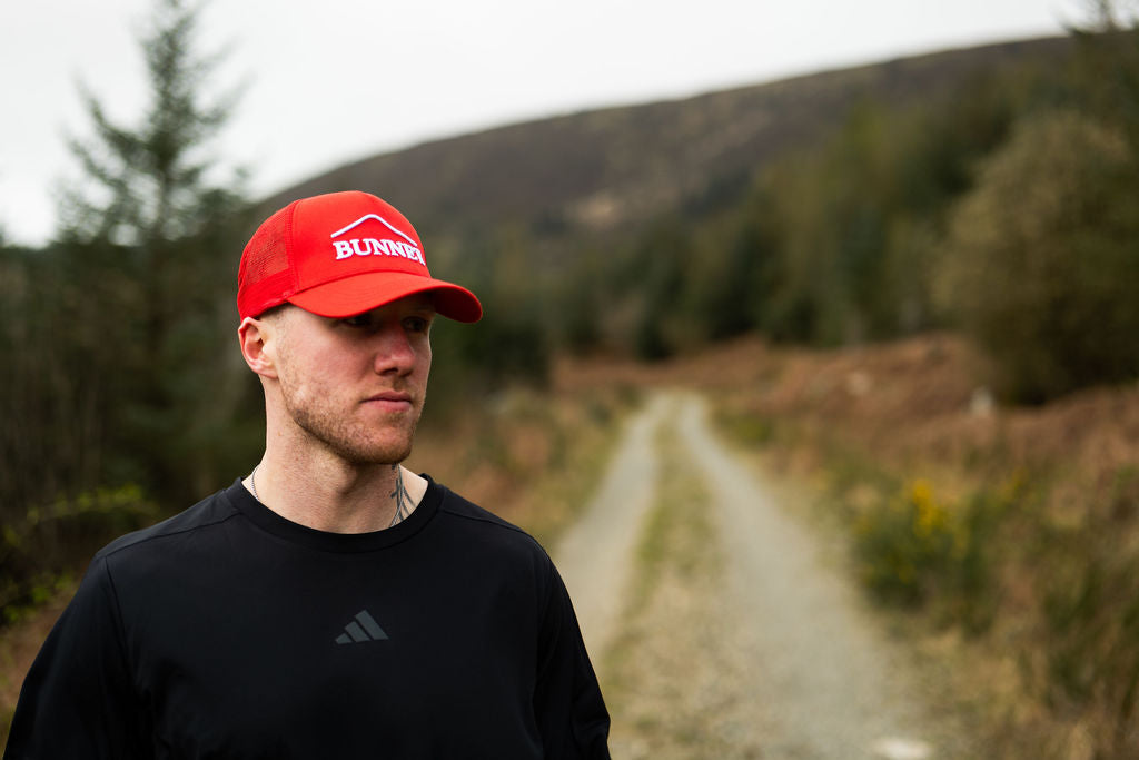 Red and White Trucker Cap