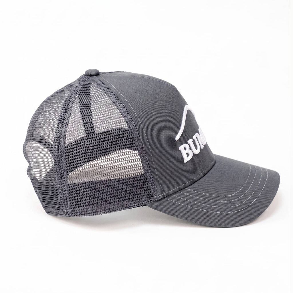 Grey and White Trucker Cap