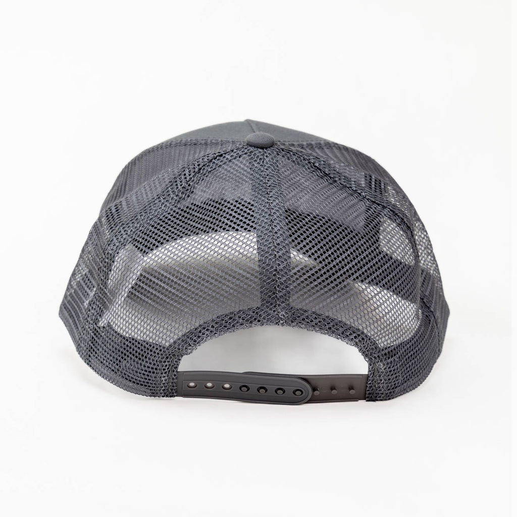 Grey and White Trucker Cap
