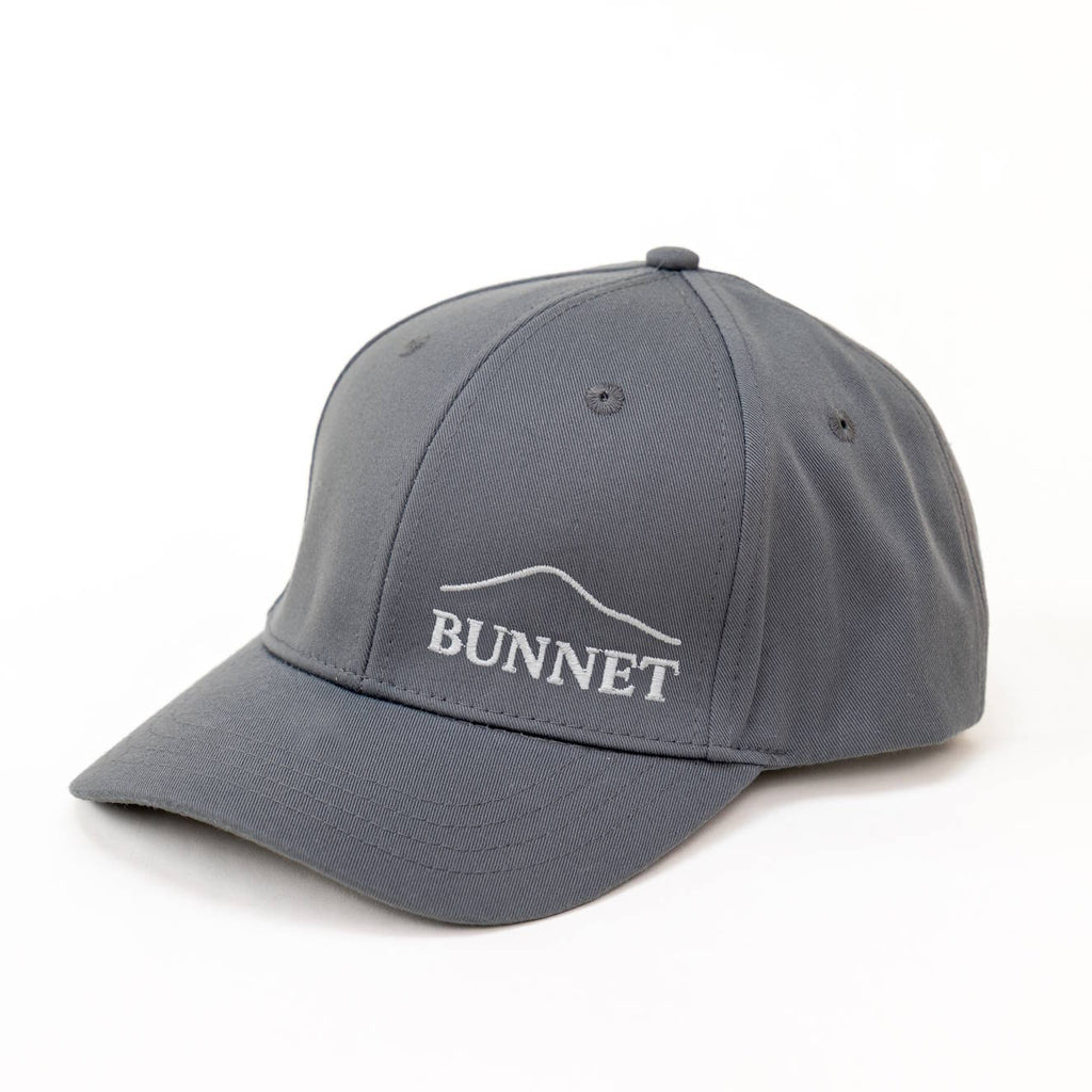 Grey and White Baseball Cap