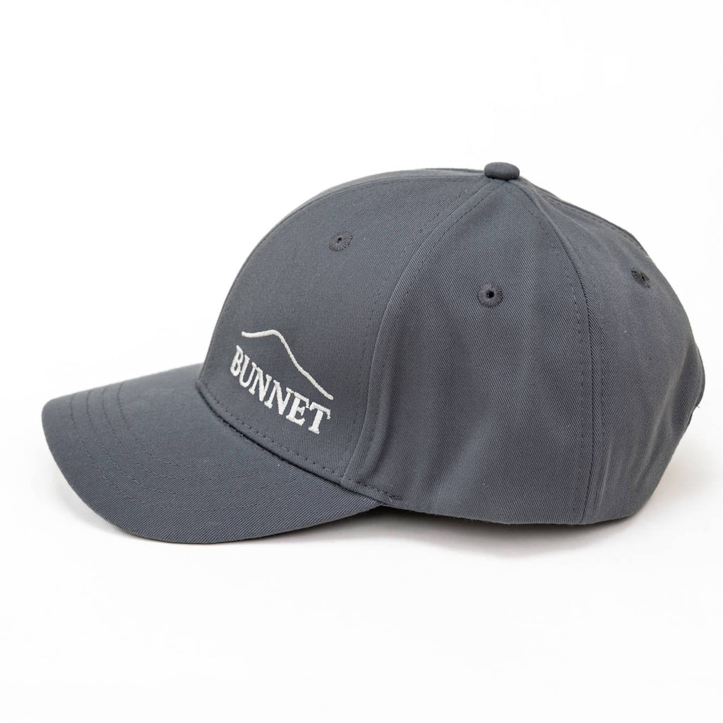Grey and White Baseball Cap