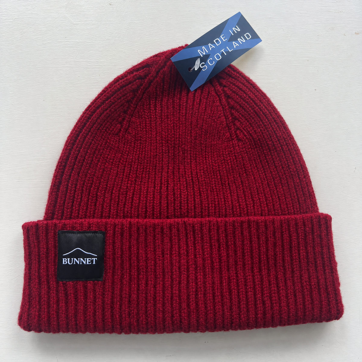 Bracken Red - Lambswool Beanie