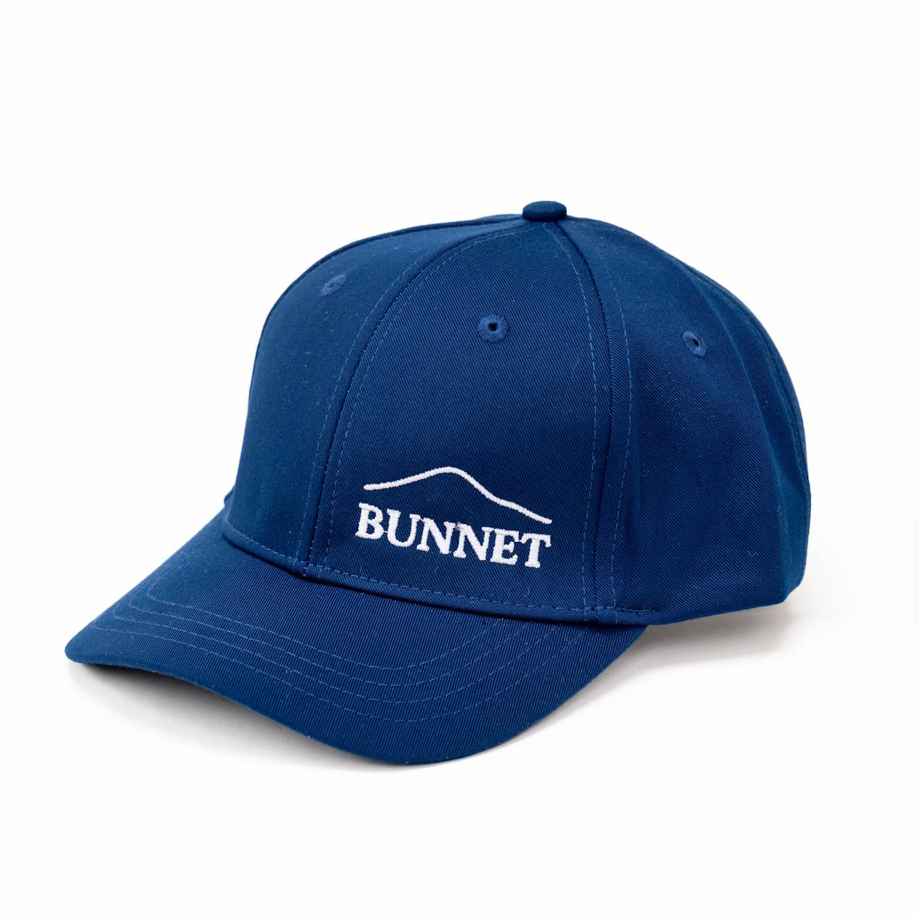 Navy and White Baseball Cap