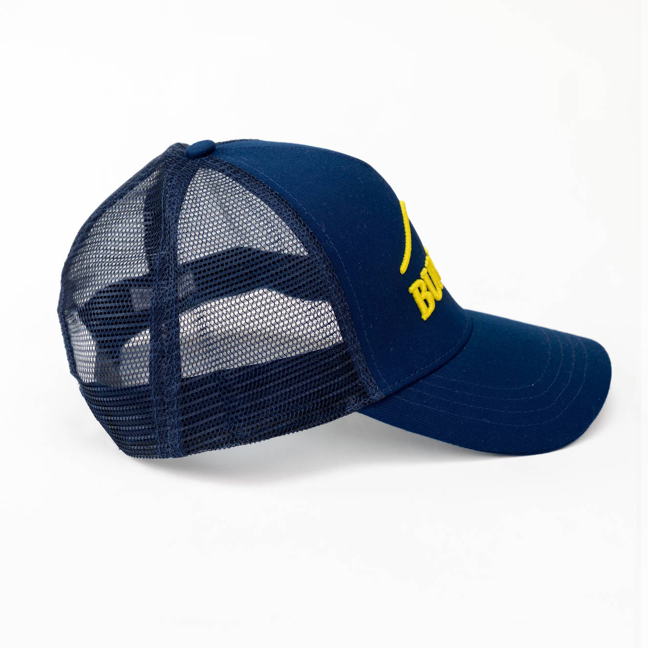 Navy and Yellow Trucker Cap