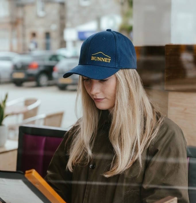 Navy and Yellow Baseball Cap