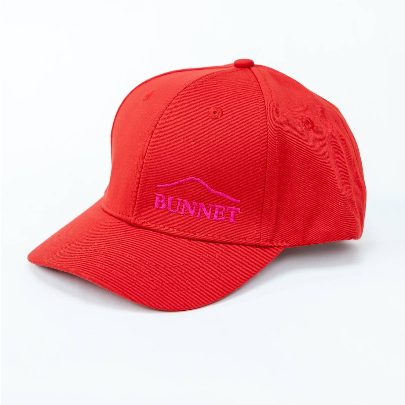 Red and Pink Baseball Cap