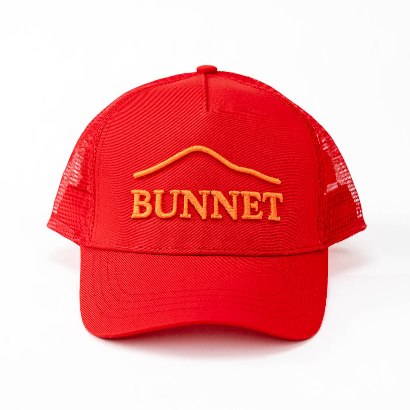 Red and Orange Trucker Cap