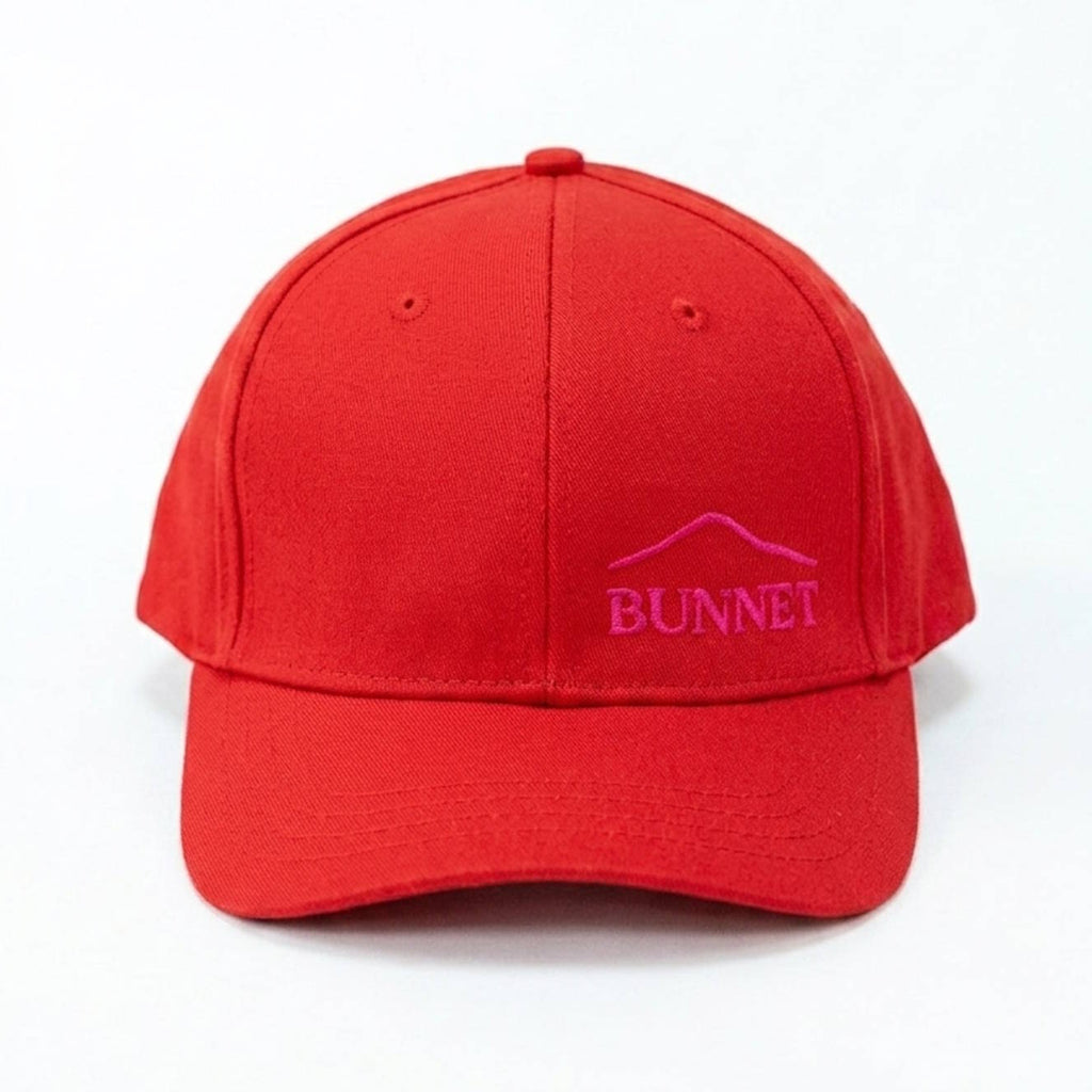 Red and Pink Baseball Cap