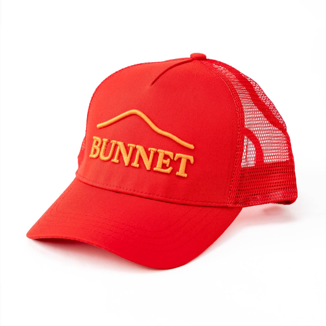 Red and Orange Trucker Cap